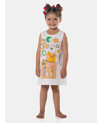 Camisola Infantil Menina regata Média Pat         