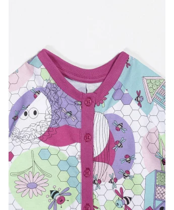 Macacão Feminino Baby Manga Longa