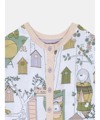 Macacão Feminino Baby Manga Longa