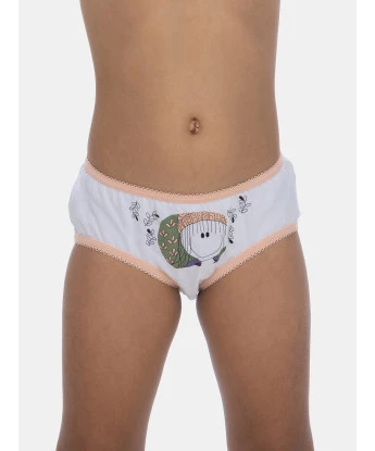 Loja Sonhart | Kit Calcinha Infantil 1 a 4 Anos 3 Peças Estampadas