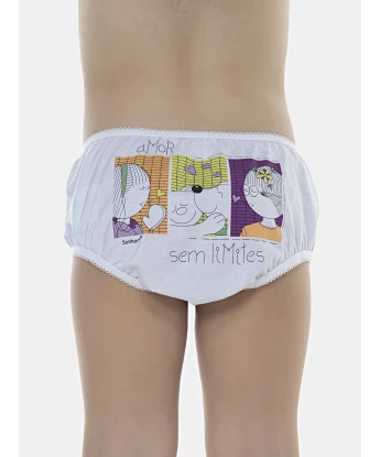 Kit Calcinha Feminino Baby