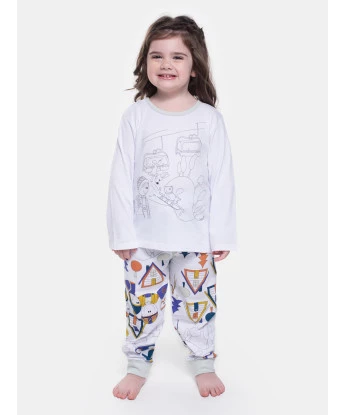 Pijama Manga Longa e Calça