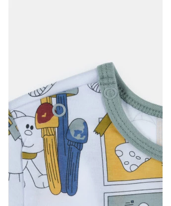 Pijama manga curta e short