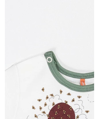 Pijama Bebê Menino manga longa Tic-Tac e calça Ted