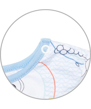 Macacão Masculino Bebe Manga Curta