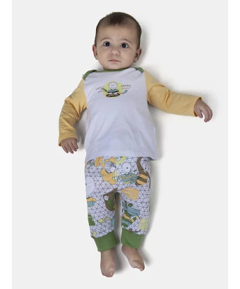 Kit Pagão Masculino Bebe Manga Longa