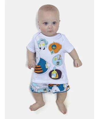 Kit Pagão Masculino Bebe Manga Curta