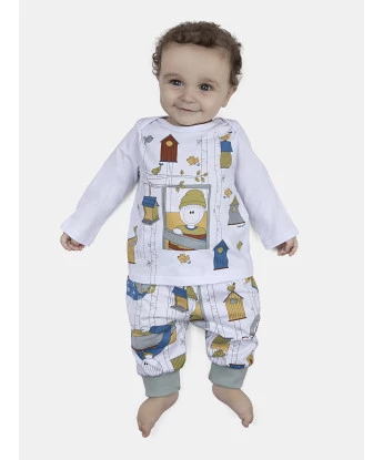 Kit Pagão Masculino Bebe Manga Longa