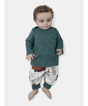 Kit Pagão Masculino Bebe Manga Longa