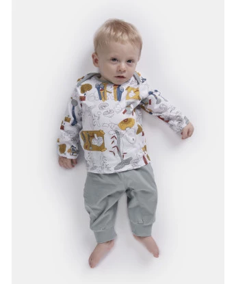 Kit mijão Bebê Menino longo Estampado
