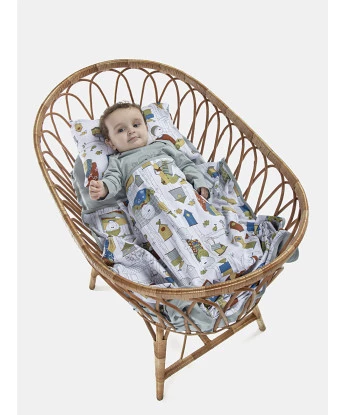 Manta Masculina Bebe Estampada