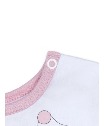 Pijama Bebê Menina manga curta e short  Estampado