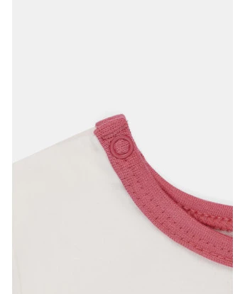 Pijama Bebê Menina Manga Longa Tic-Tac e Calça Estampada