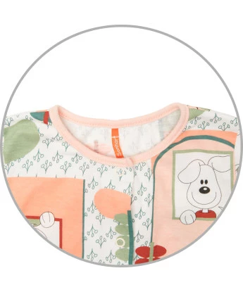 Macacão Feminino Bebe Manga Longa