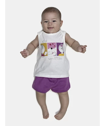 Kit Pagão Feminino Bebe Regata