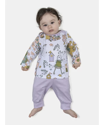 Kit Pagão Feminino Bebe Manga Longa