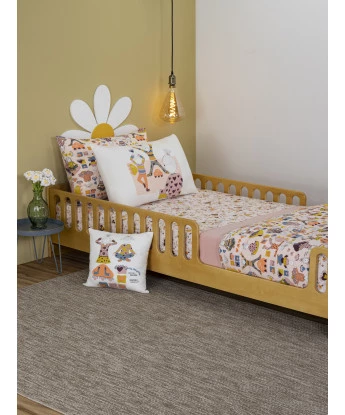 Lençol Elástico com Fronhas King Feminino