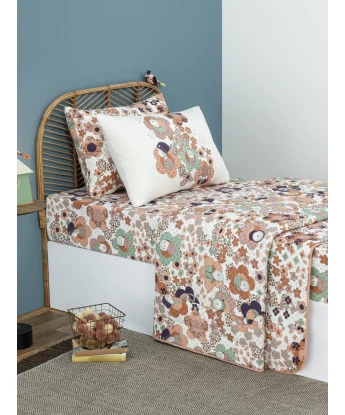 Lençol Elástico com Fronhas Berço Feminino