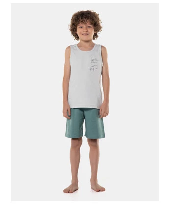 Pijama regata e bermuda      