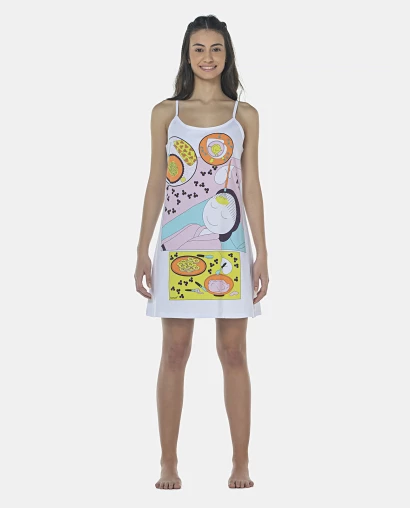 Camisola Feminina Adulto Alça