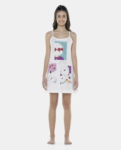 Camisola Feminina Adulto Alça