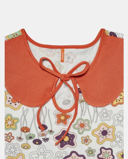 Camisola Feminina Adulto Manga Curta