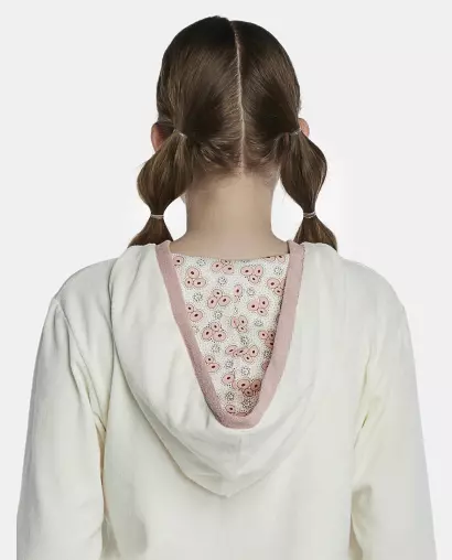 Roupão Feminino Adulto Manga Longa Fechado Com Capuz Atoalhado