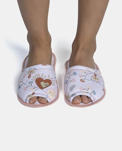 Pantufa Feminina Adulto Com Abertura