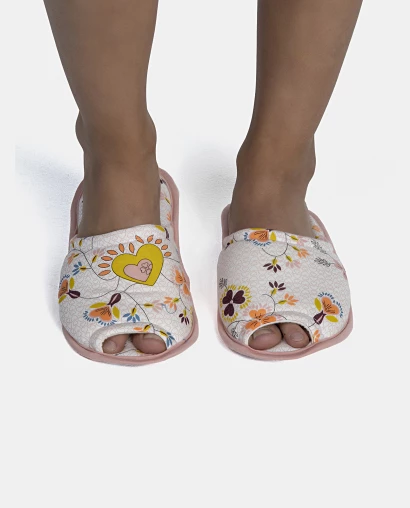 Pantufa Feminina Adulto Com Abertura