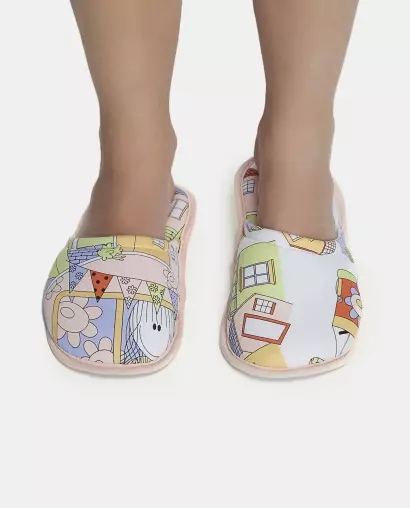 Pantufa Feminina Adulto Fechada 