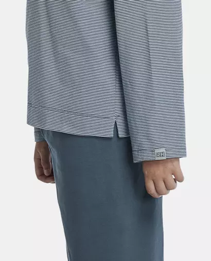 Pijama Masculino Kids Manga Longa e Calça