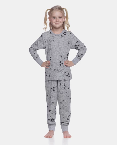 Pijama manga longa e calça