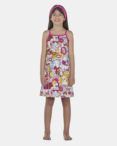 Camisola Feminina Kids Alça