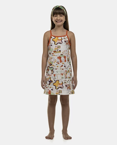 Camisola Feminina Kids Alça