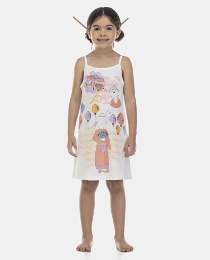 Camisola Feminina Kids Alça