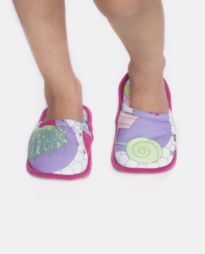 Pantufa Feminino Kids Fechada