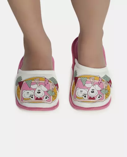 Pantufa Feminina Kids Fechada