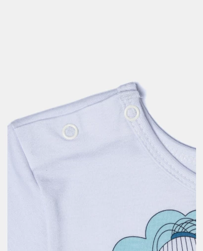 Pijama Masculino Baby Manga Curta e Bermuda