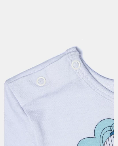 Pijama Masculino Baby Manga Curta e Calça
