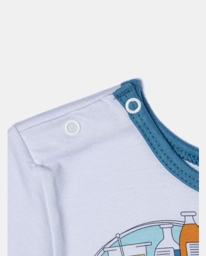 Pijama Masculino Baby Manga Longa e Calça