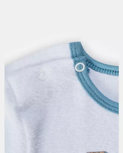 Pijama Masculino Baby Manga Longa e Calça Plush