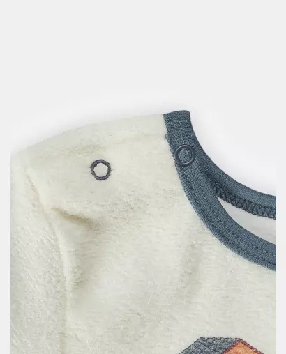 Pijama Masculino Baby Manga Longa e Calça Plush