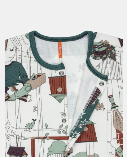 Macacão Masculino Baby Manga Longa Moletinho
