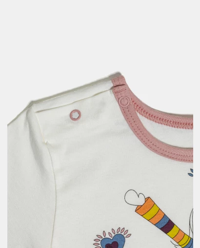Pijama Feminino Baby Manga Curta e Short