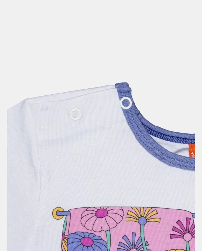 Pijama Feminino Baby Manga Curta e Short