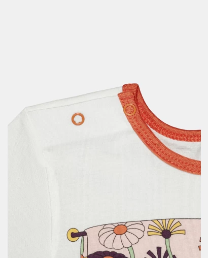 Pijama Feminino Baby Manga Curta e Calça
