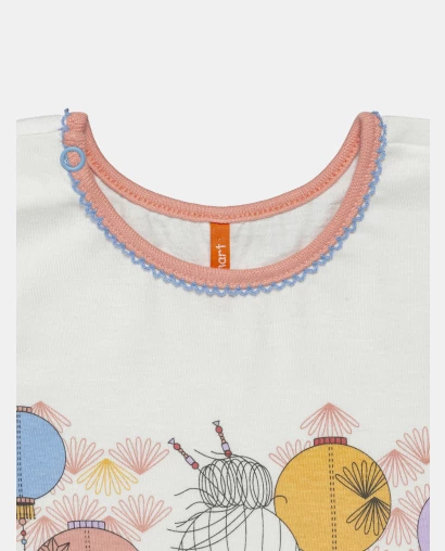Pijama Feminino Baby Manga Curta e Short