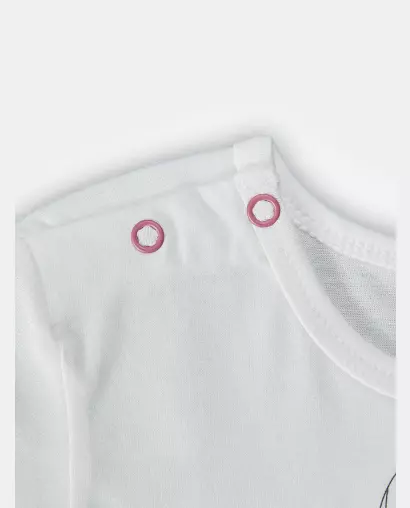Pijama Feminino Baby Manga Longa e Calça Com Punhos