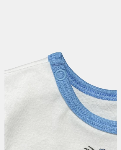 Pijama Masculino Bebê Manga Curta e Calça