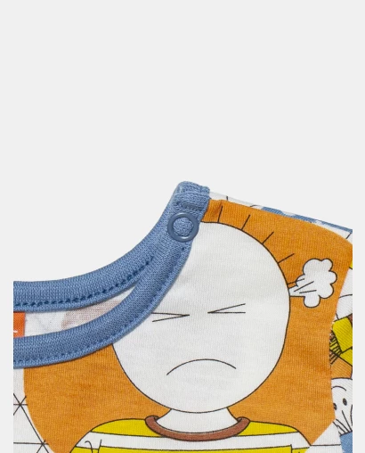 Macacão Masculino Bebe Manga Longa